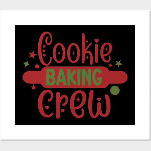 Cookie Baking Crew Wall Art by Lukecarrarts